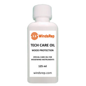TECH CARE OIL 125ml. Tratamiento y protección de la madera de los instrumentos de viento. Hidratante, nutritivo hidrofugante y antioxidante