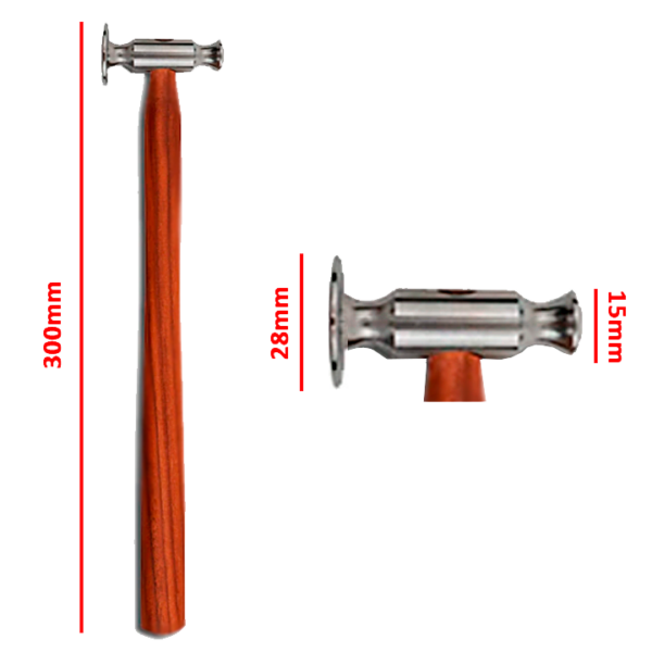 Martillo profesional de metal BW-02C