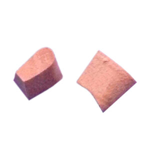 Amortiguadores de corcho natural para las llaves de trino de la flauta (x2)