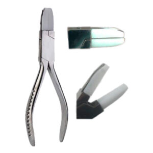 Alicate de acero con puntas de nylon