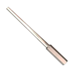 Barra cónica de acero para la cabeza de la flauta